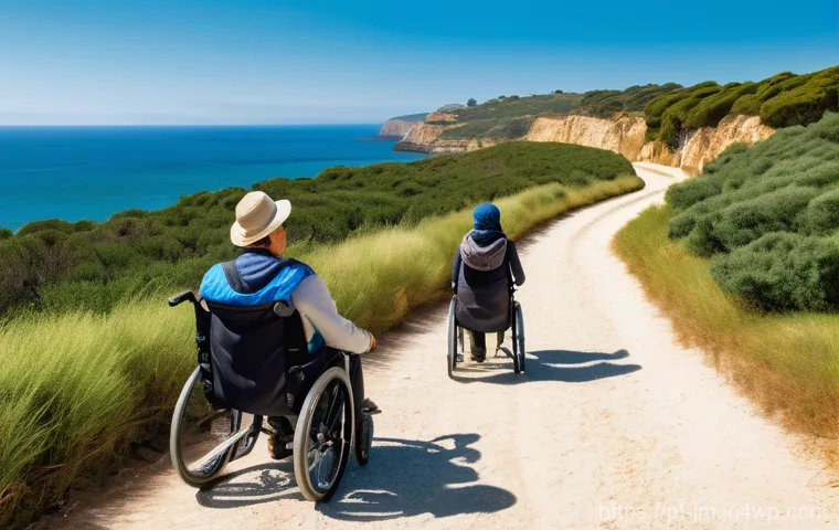 역사적 도보 루트 트레킹의 사회적 영향 - An inspiring image showcasing both cultural preservation and young entrepreneurship along a pictures...