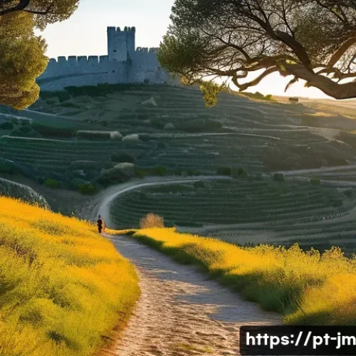 Home 33 주변 관광지를 포함한 역사적 도보 루트 트레킹 - A scenic hiking trail in the Alentejo region of Portugal featuring medieval castles such as the Cast...